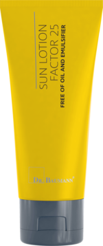 Sun Lotion Factor 25 Free of oil and emulsifier